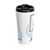 Crown Hound Stainless Steel Travel Mug - The Bloodhound Shop