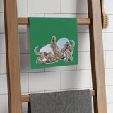 Trig Hounds Official FBC Rally Towel, 11x18 Green