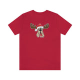 Christmas Moose Hound Bella Canvas Unisex Jersey Short Sleeve Tee | The Bloodhound Shop