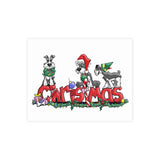 Very Schnauzer Christmas Greeting Card Bundles (10, 30, 50 pcs) | The Bloodhound Shop