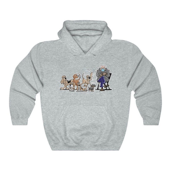 The Bern With the Hounds FBC Unisex Heavy Blend™ Hooded Sweatshirt