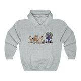 The Bern With the Hounds FBC Unisex Heavy Blend™ Hooded Sweatshirt