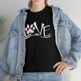 Paw Love Unisex Heavy Cotton Tee