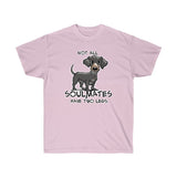 Dachshund Soulmates FBC Unisex Ultra Cotton Tee