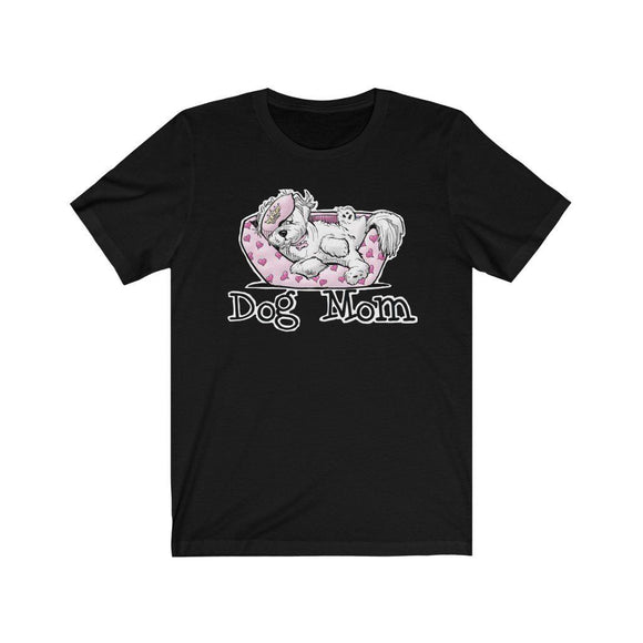 CFFO Official FBC Maltese Dog Mom Unisex Jersey Short Sleeve Tee