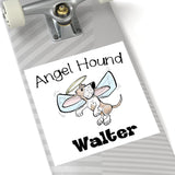 Angel Hound Walter Square Stickers, Indoor\Outdoor | The Bloodhound Shop