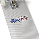 Max & Molly Comic Logo FBC 2021 KIss-Cut Stickers