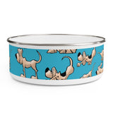 2021 Bloodhound Aqua FBC Enamel Bowl