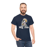 Beagle Dog Mom Unisex Heavy Cotton Tee | The Bloodhound Shop