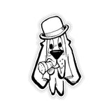 Bowler Hat & Cigar Hound FBC Kiss-Cut Stickers