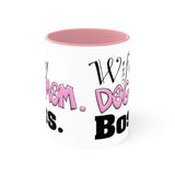 Wifey Dog Mom Boss FBC Accent Mug