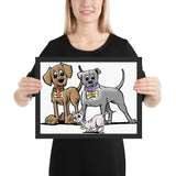 Landess Crew FBC Framed poster