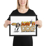 Loaf N Dog official Framed poster | The Bloodhound Shop