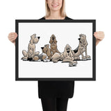 Gordon's Crew FBC Framed poster