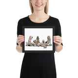 Gordon's Crew FBC Framed poster