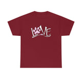 Paw Love Unisex Heavy Cotton Tee | The Bloodhound Shop