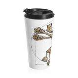 DiVinci Hound Stainless Steel Travel Mug - The Bloodhound Shop