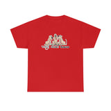 Three Red HoundsUnisex Heavy Cotton Tee | The Bloodhound Shop