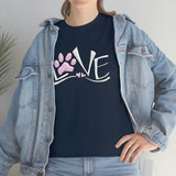 Paw Love Unisex Heavy Cotton Tee