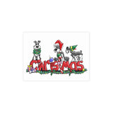 Very Schnauzer Christmas Greeting Card Bundles (10, 30, 50 pcs)