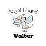 Angel Hound Walter Die-Cut Stickers | The Bloodhound Shop