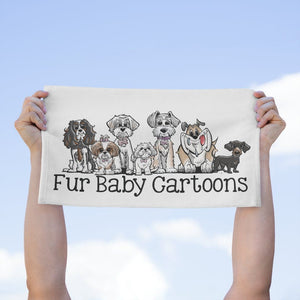 Fur Baby Cartoons Official FBC Rally Towel, 11x18