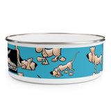 2021 Bloodhound Aqua FBC Enamel Bowl