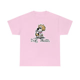Beagle Dog Mom Unisex Heavy Cotton Tee | The Bloodhound Shop