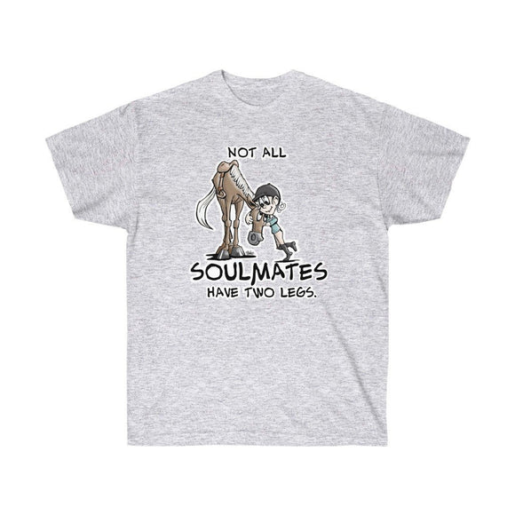 Horse w/ Hugs Soulmates FBC Unisex Ultra Cotton Tee