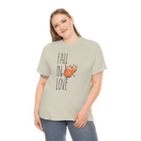 Fall In Love Design Unisex Heavy Cotton Tee