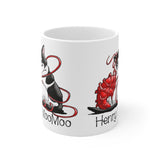 Henry MooMoo White Ceramic Mug | The Bloodhound Shop