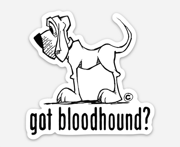 Got Bloodhound 3x3 Magnet - The Bloodhound Shop