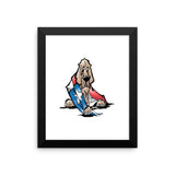 Texas Prayers Framed poster - The Bloodhound Shop
