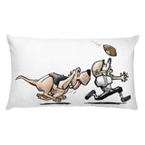 Football Hound Saints Basic Pillow - The Bloodhound Shop