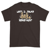 Lost & Found Hounds Dark Short sleeve t-shirt - The Bloodhound Shop