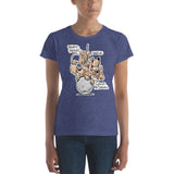 Tim's Wrecking Ball Crew Hounds Women's short sleeve t-shirt - The Bloodhound Shop