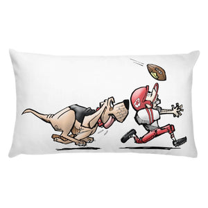 Football Hound Chiefs Basic Pillow - The Bloodhound Shop