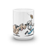 Football Hound Panthers Mug - The Bloodhound Shop