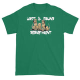 Lost & Found Hounds Dark Short sleeve t-shirt - The Bloodhound Shop