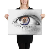 Eye of the Hound Canvas by Margarita - The Bloodhound Shop
