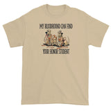 Honor Student hound Short sleeve t-shirt - The Bloodhound Shop