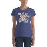 Tim's Wrecking Ball Crew w/ Names Women's short sleeve t-shirt - The Bloodhound Shop
