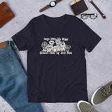 Dogs Make Me Happy Short-Sleeve Unisex T-Shirt - The Bloodhound Shop