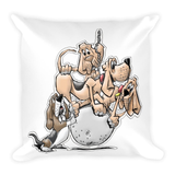 Tim's Wrecking Ball Crew 4 No Names Basic Pillow - The Bloodhound Shop