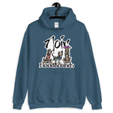 Noir Hounds Hooded Sweatshirt - The Bloodhound Shop