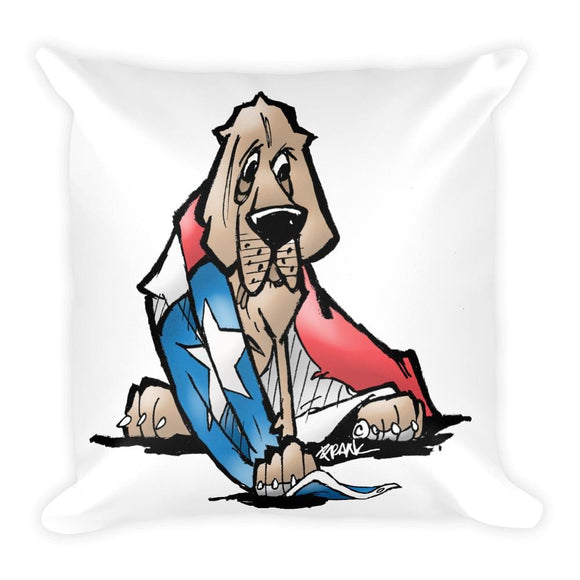 Texas Prayers Square Pillow - The Bloodhound Shop