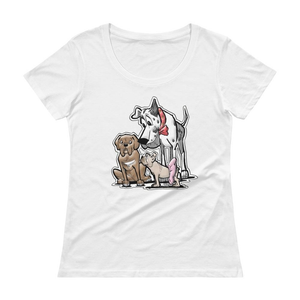 Judge Collection.Ladies' Scoopneck T-Shirt - The Bloodhound Shop