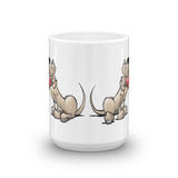 Hound Love (Two Red Hounds) Mug - The Bloodhound Shop