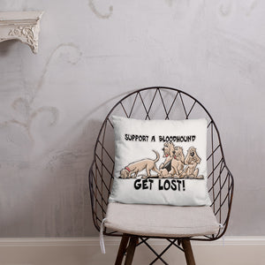 Get Lost 2019 Basic Pillow - The Bloodhound Shop