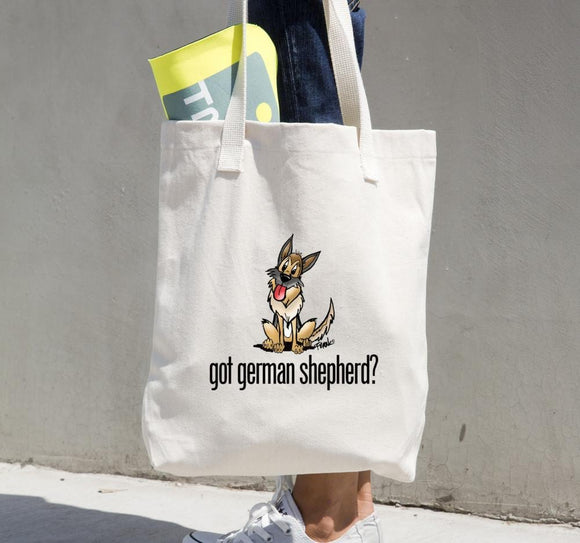 More Dogs Got German Shepherd? tote bag - The Bloodhound Shop